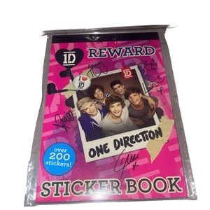 1D One Direction Reward Sticker Book Over 200 Stickers NEW 2013